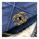 Chanel 19 Small Flap Bag AS1160 Denim