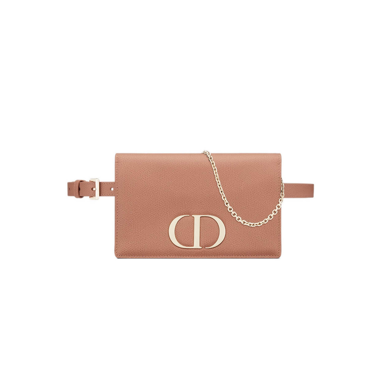 Christian Dior 30 Montaigne 2-In-1 Pouch Grained Calfskin S2086