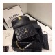 Chanel Flap Bag With Top Handle AS1174