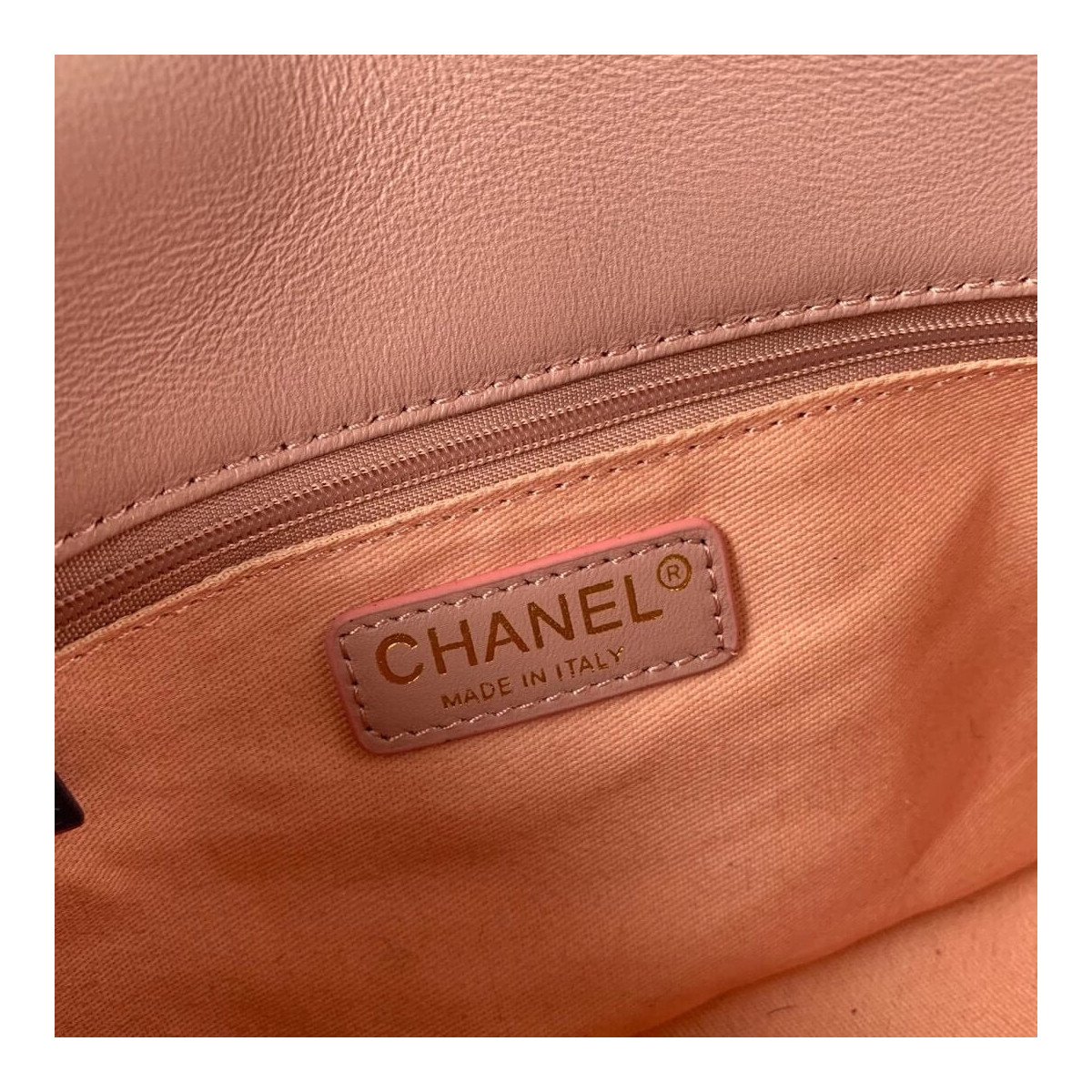 Chanel Shearling Lambskin Flap Bag AS2240