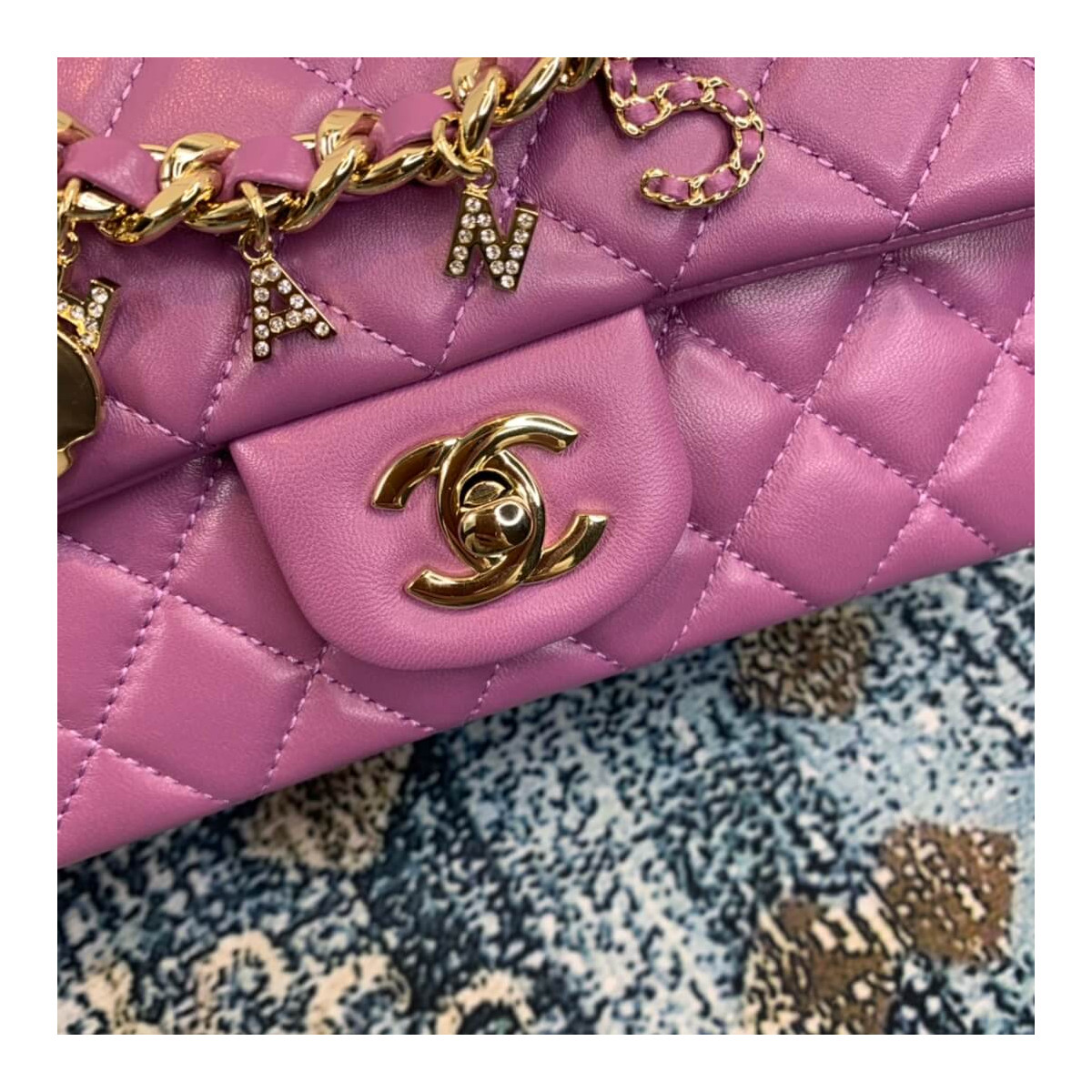 Chanel Lambskin Flap Bag AS2326