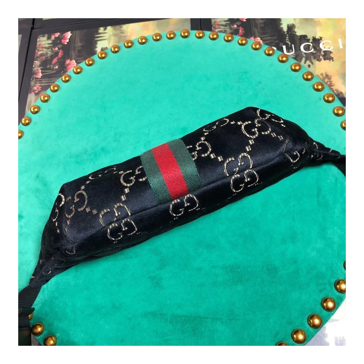 Gucci GG Velvet Belt Bag 574968