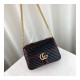 Gucci GG Marmont Small Top Handle Bag 498110 Black