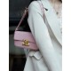 Celine Triomphe Shoulder Bag In Natural Calfskin 194143