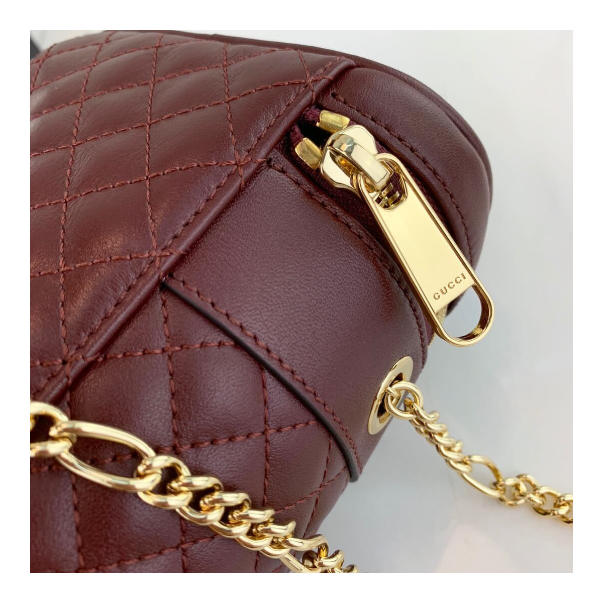 Gucci Quilted Leather Belt Bag 572298