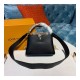 Louis Vuitton Taurillon And Python Leather Capucines Mini N97075