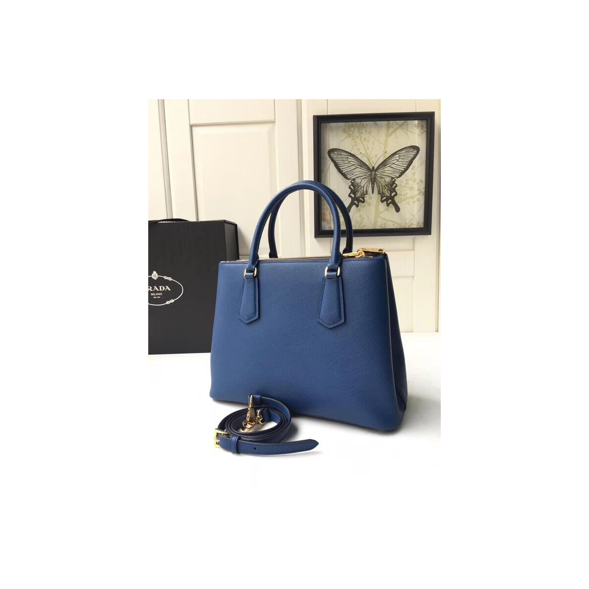 Prada Galleria Saffiano Leather Bag 1BA232