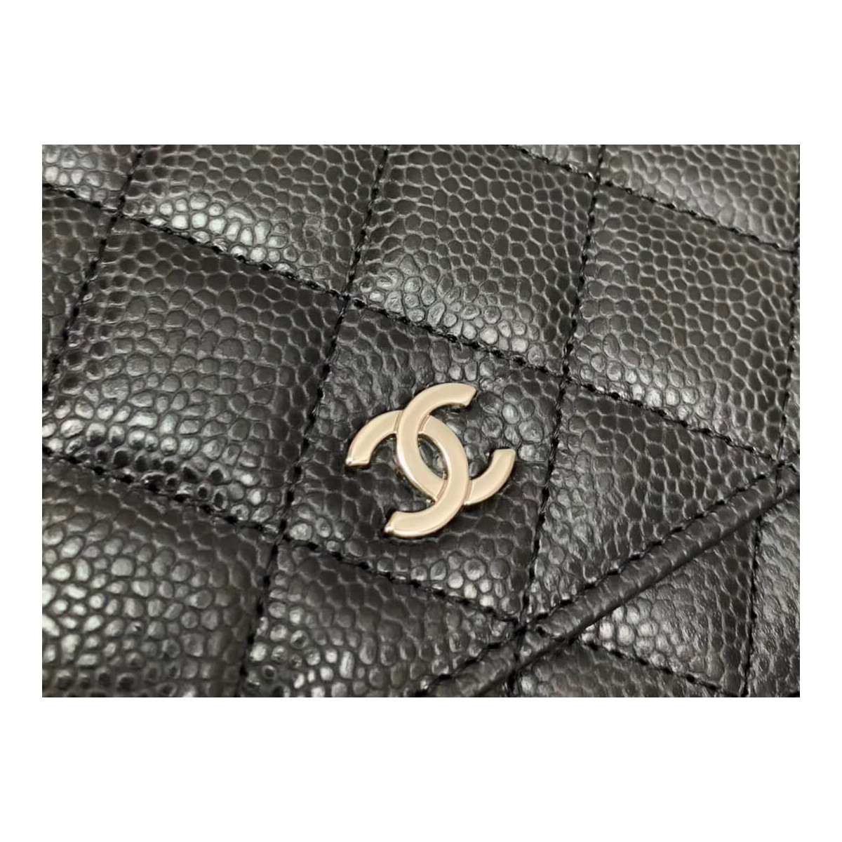 Chanel Wallet on Chain Caviar Gold Hardware Bag 528725