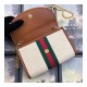 Gucci Vintage Canvas Rajah Mini Bag 573797 Beige