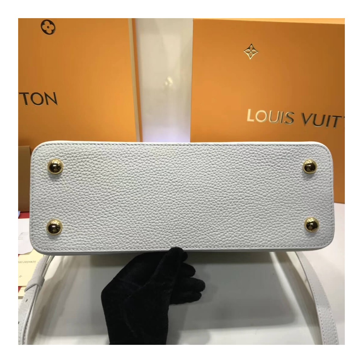 Louis Vuitton Taurillon Leather And Python Capucines BB N92039