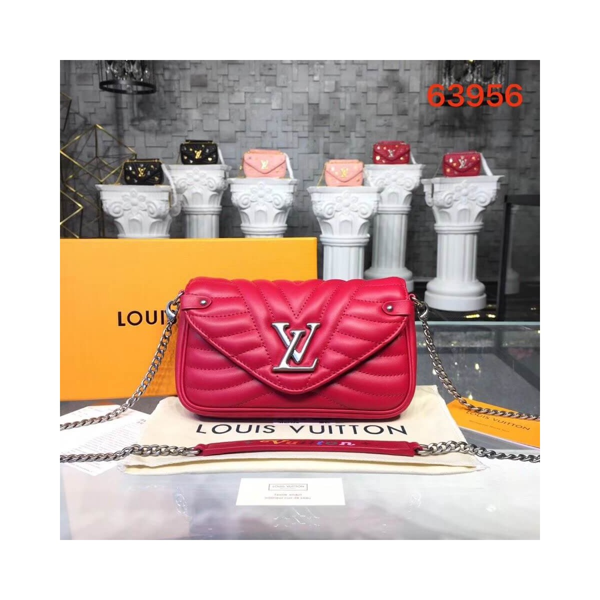 Louis Vuitton New Wave Chain Pochette M63956 M68479