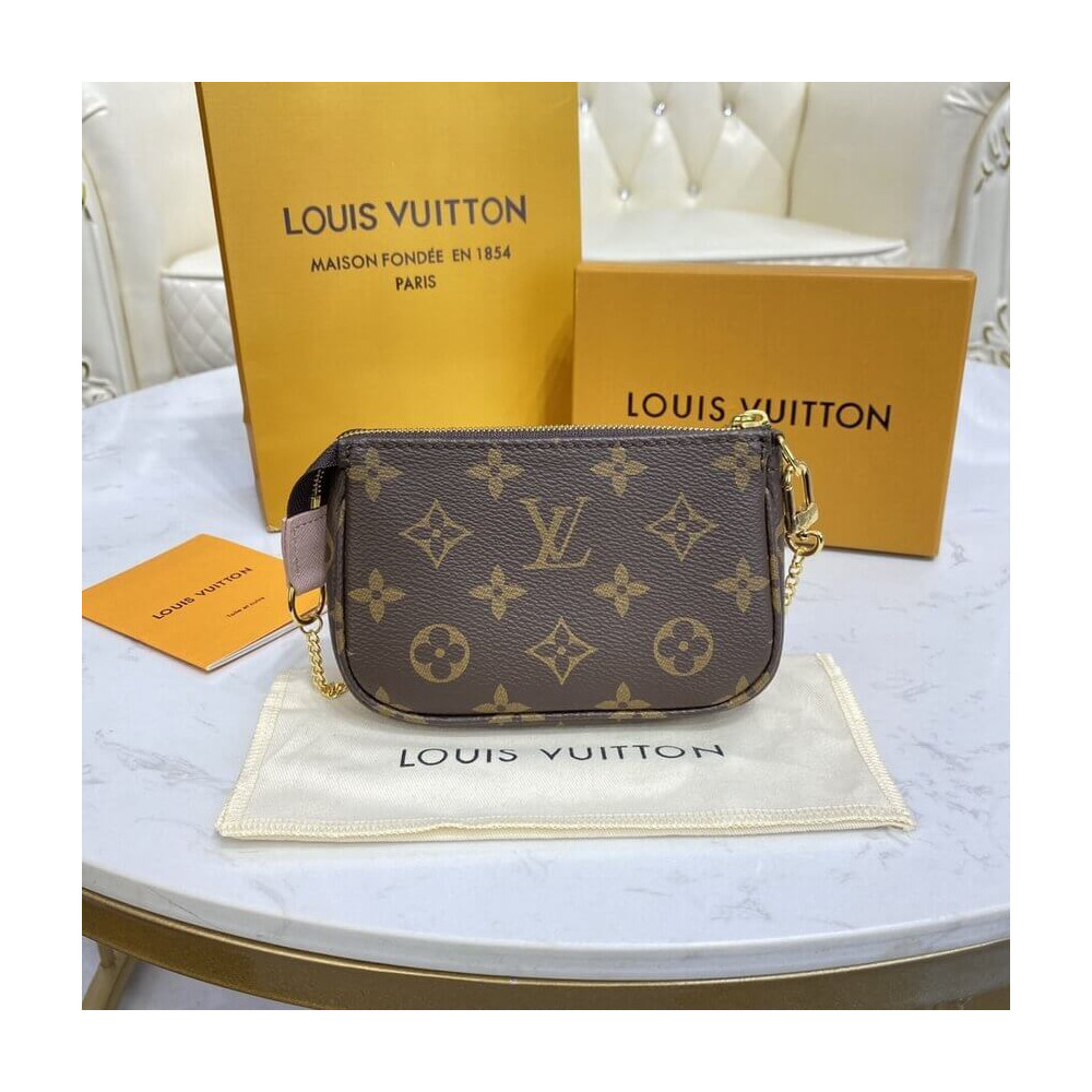 Louis Vuitton Monogram Canvas Mini Pochette Accessoires M45905