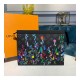 Louis Vuitton Flower Print Pochette Voyage MM M69053