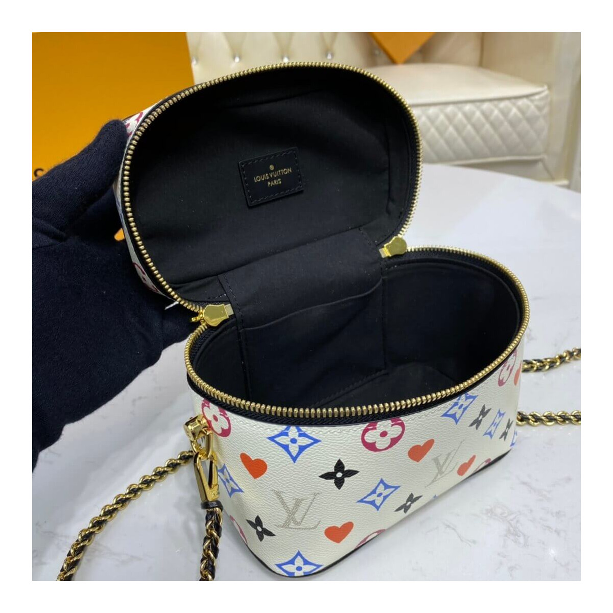 Louis Vuitton Game On Vanity PM Bag M57482 M57458