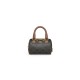 Celine Mini Boston Bag In Triomphe Canvas 195112