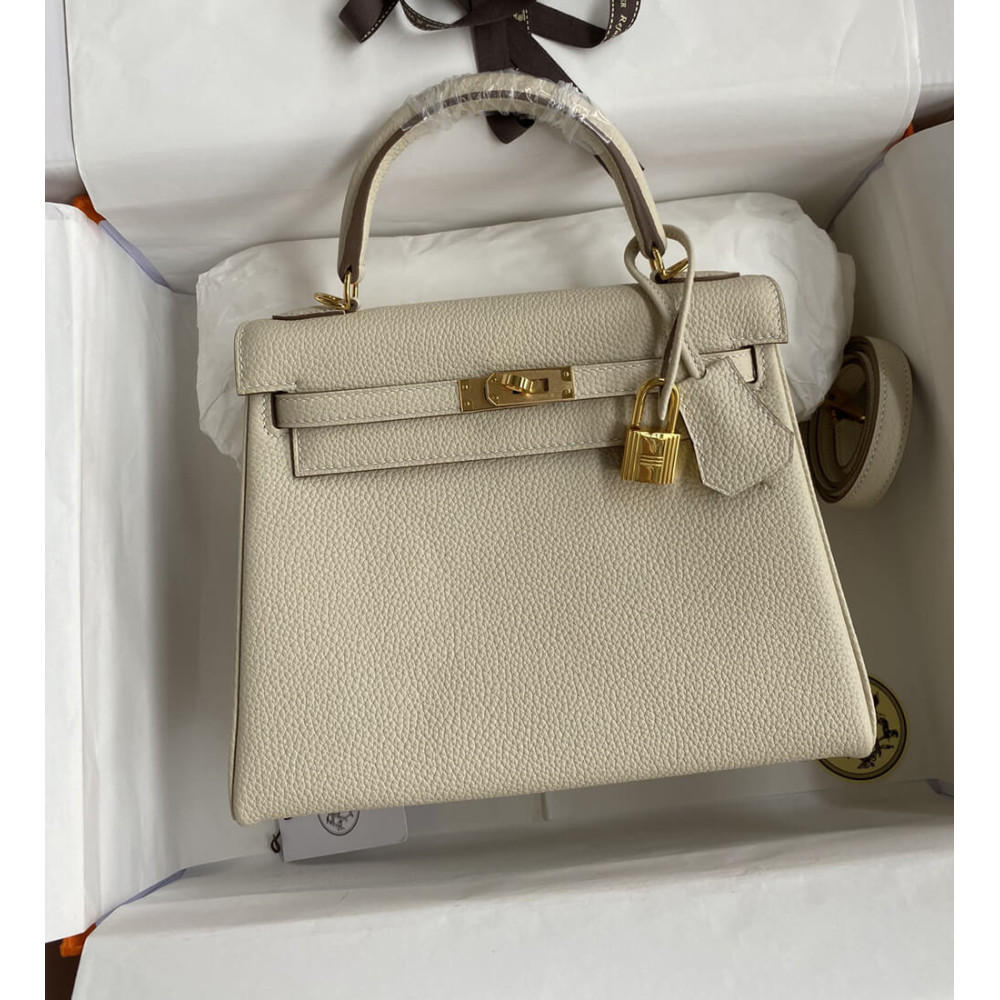 Hermes Kelly Bag 25 Togo Leather