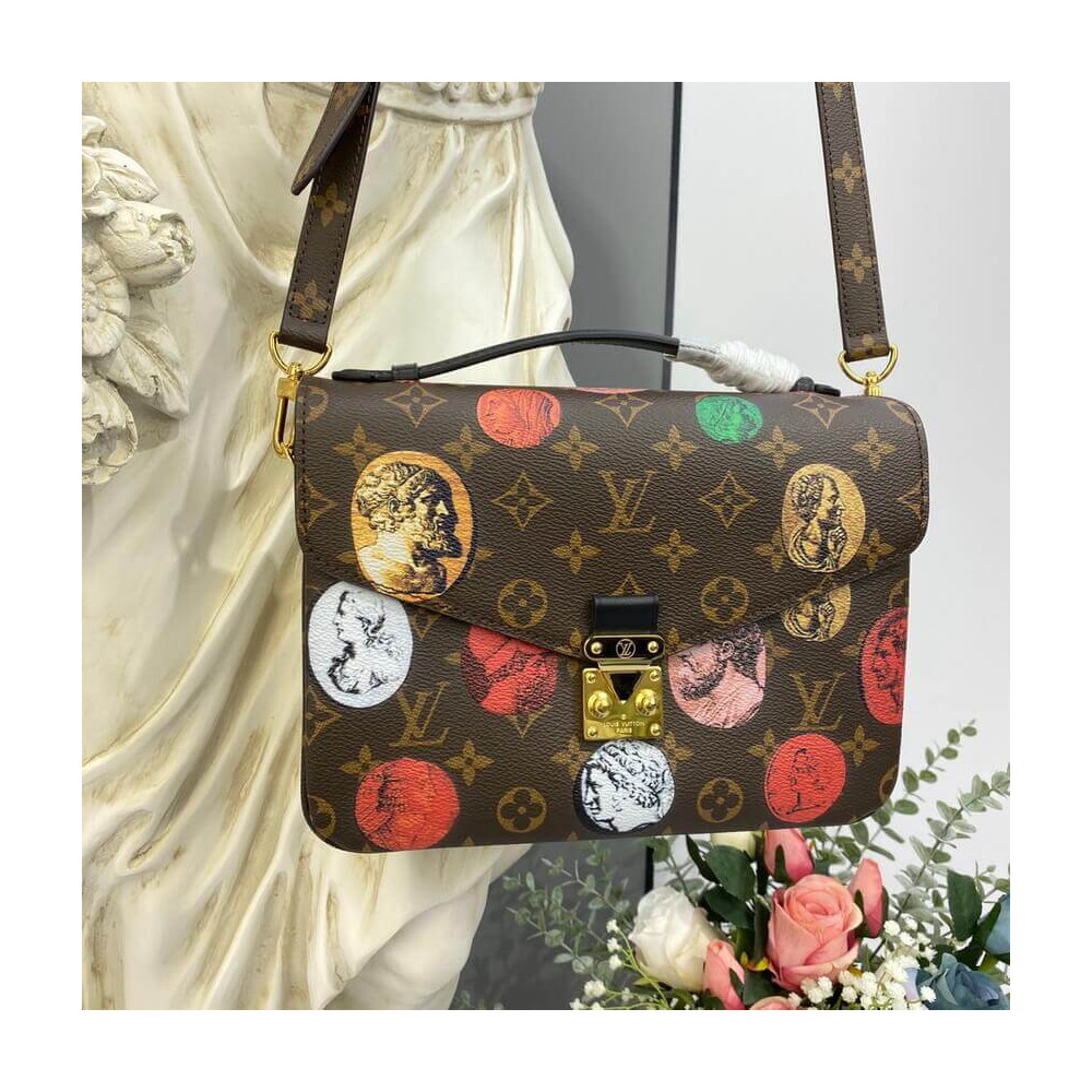 Louis Vuitton Monogram Cameo Printed Pochette Metis M59257