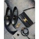 Celine Triomphe Shoulder Bag In Shiny Calfskin 194143 Black