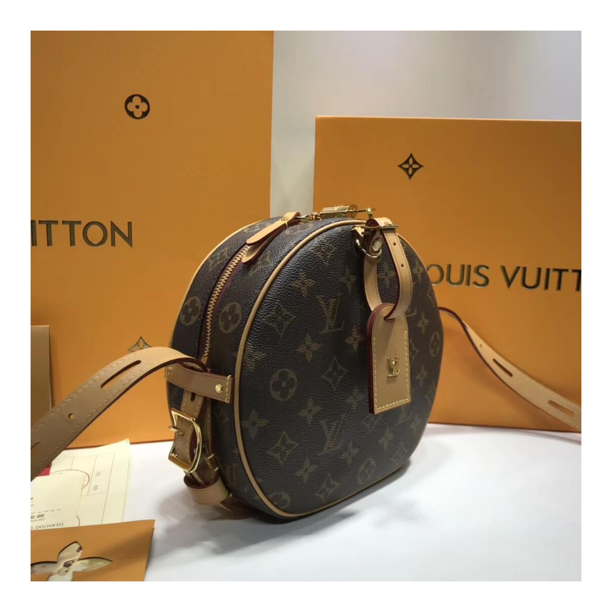 Louis Vuitton Monogram Canvas Boite Chapeau Souple M52294