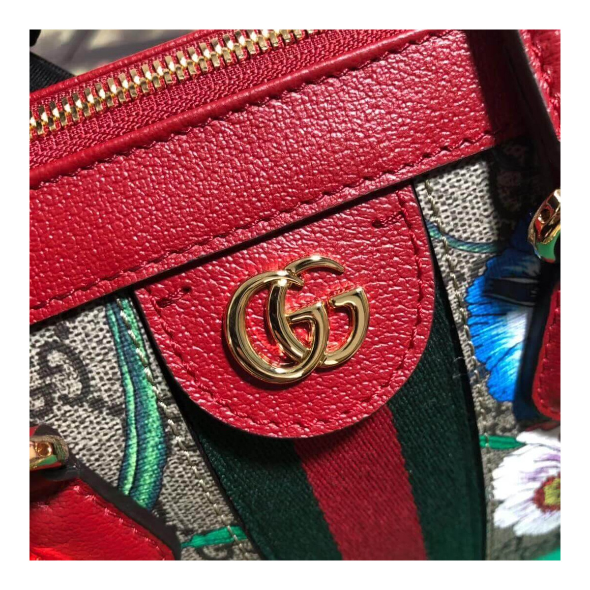 Gucci Ophidia GG Flora Small Tote Bag 547551