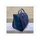 Chanel Wool Felt Deauville Shopping Bag A60598 Blue