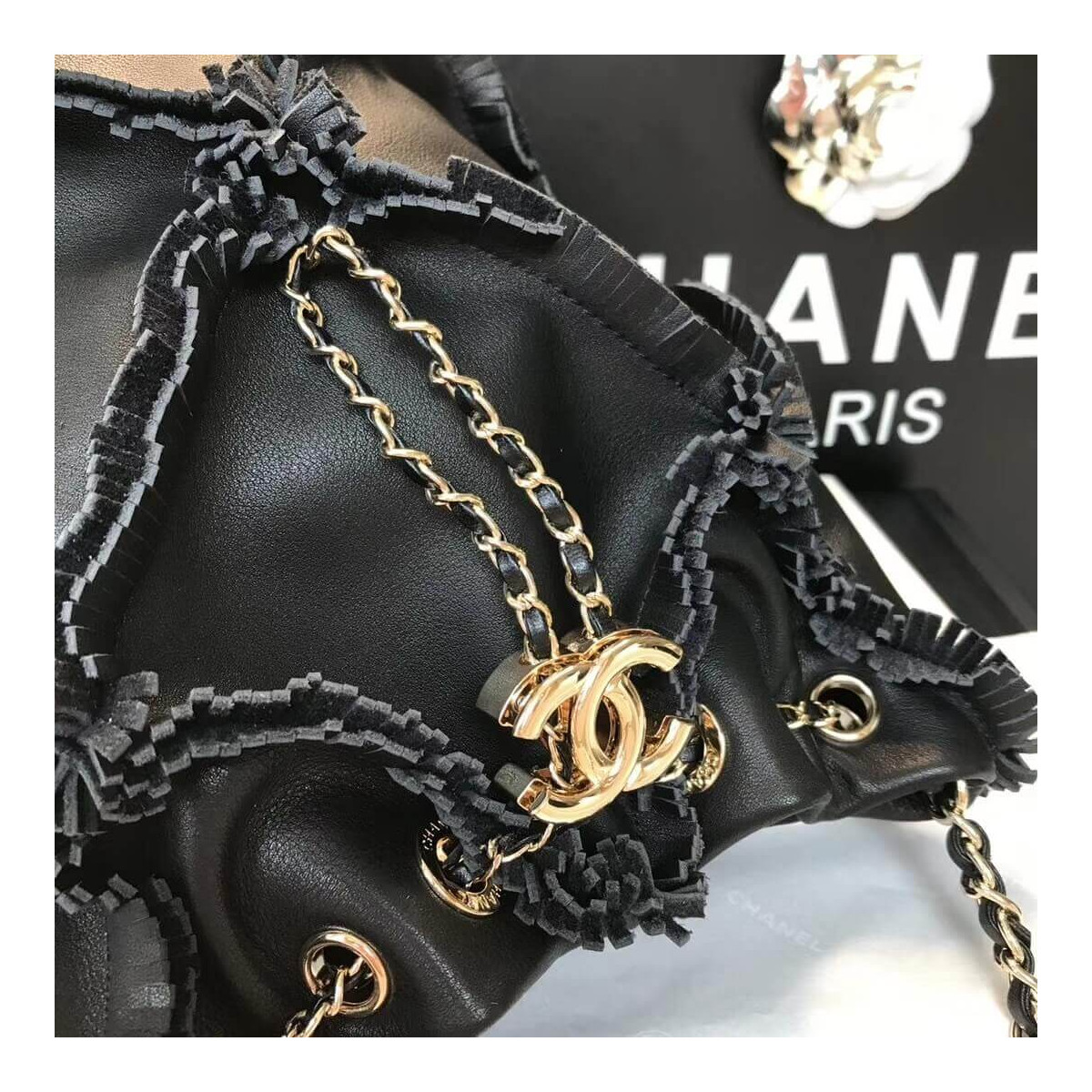 Chanel Drawstring Bag AS1503