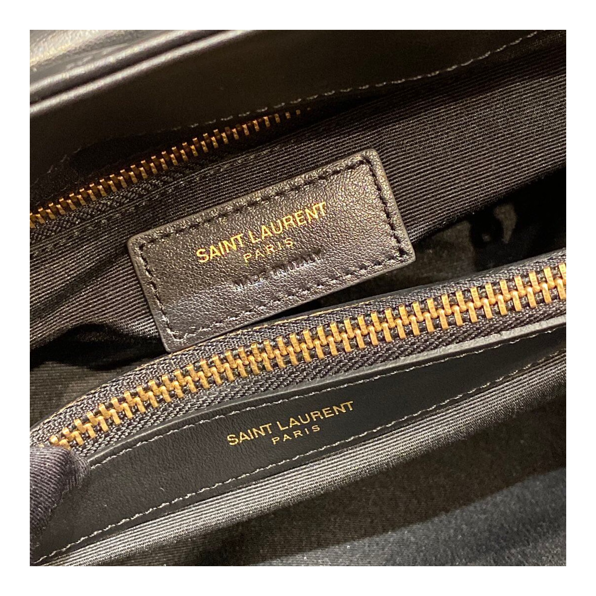 Saint Laurent Loulou Medium In Matelassé “Y” Leather 459749