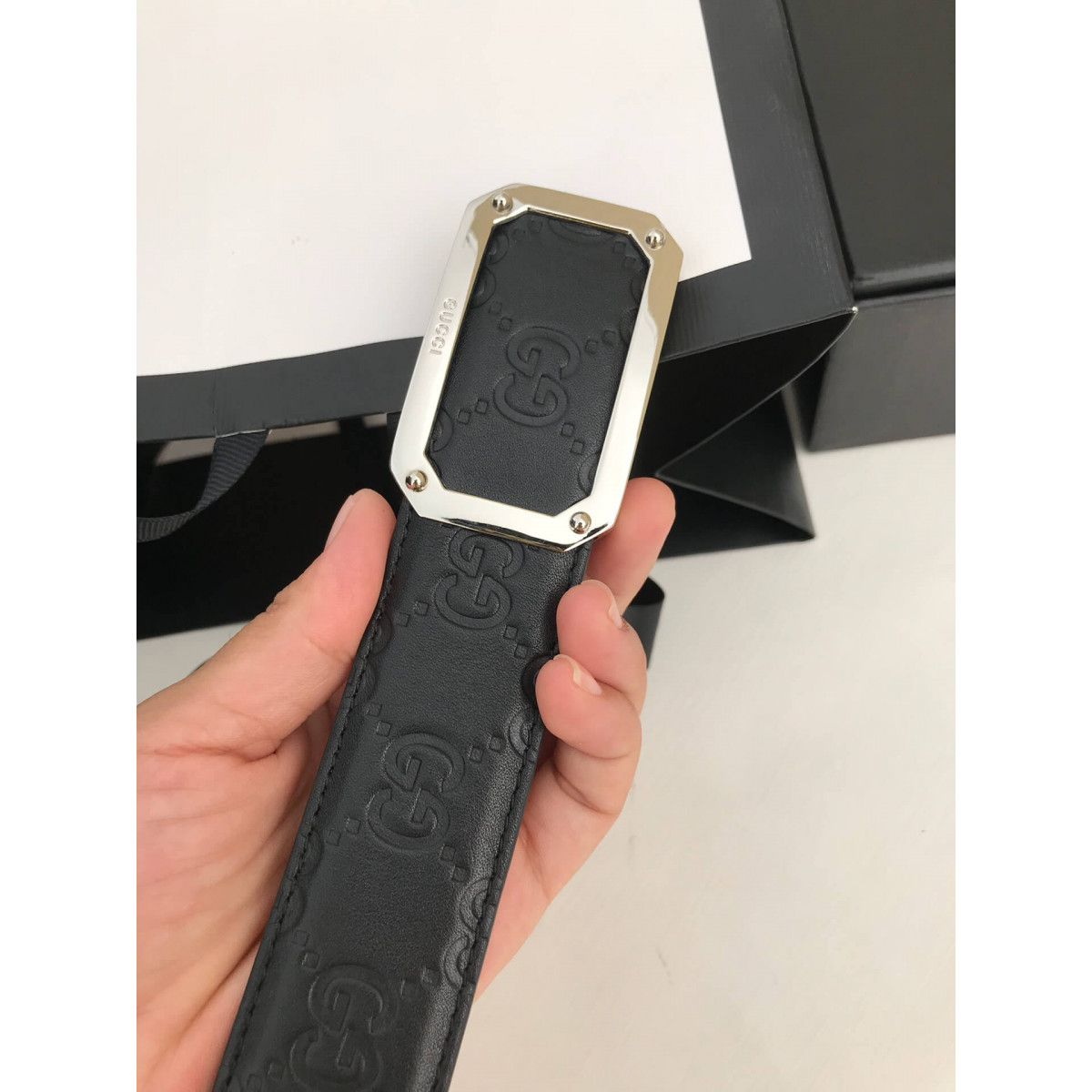 Gucci Signature Leather Belt 403941