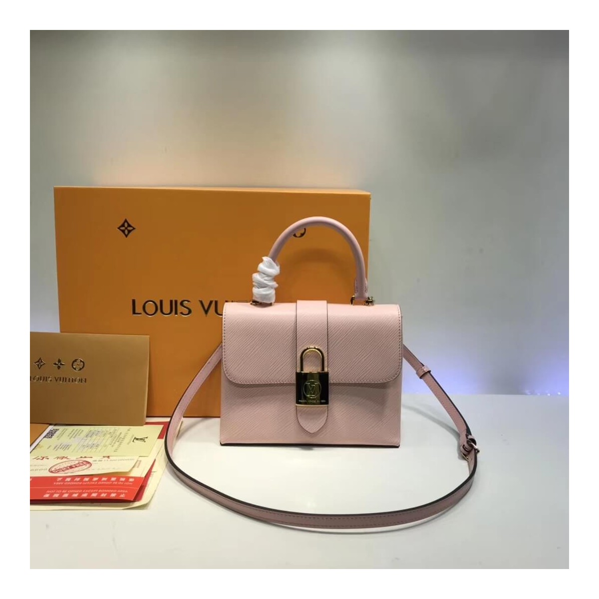 Louis Vuitton Epi Leather Locky BB Bag M52879