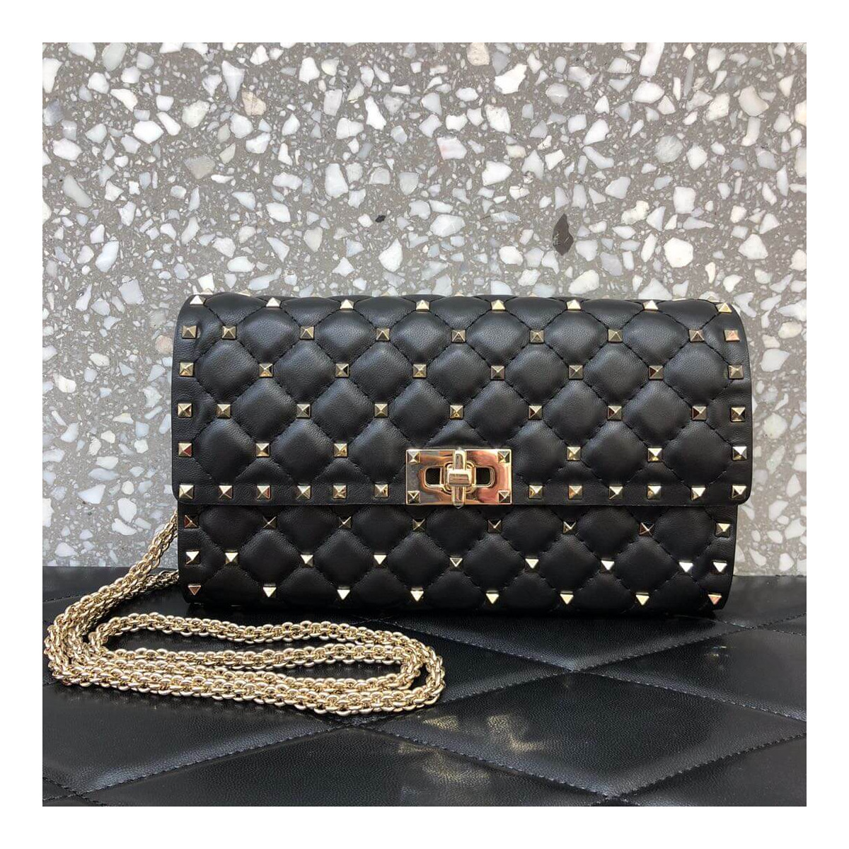 Valentino Rockstud Spike Chain Bag 0137