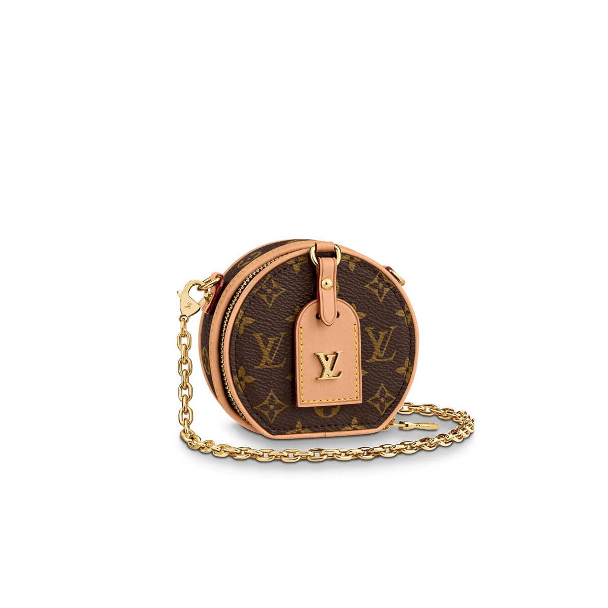 Louis Vuitton Monogram Boite Chapeau Necklace M68570 M68577