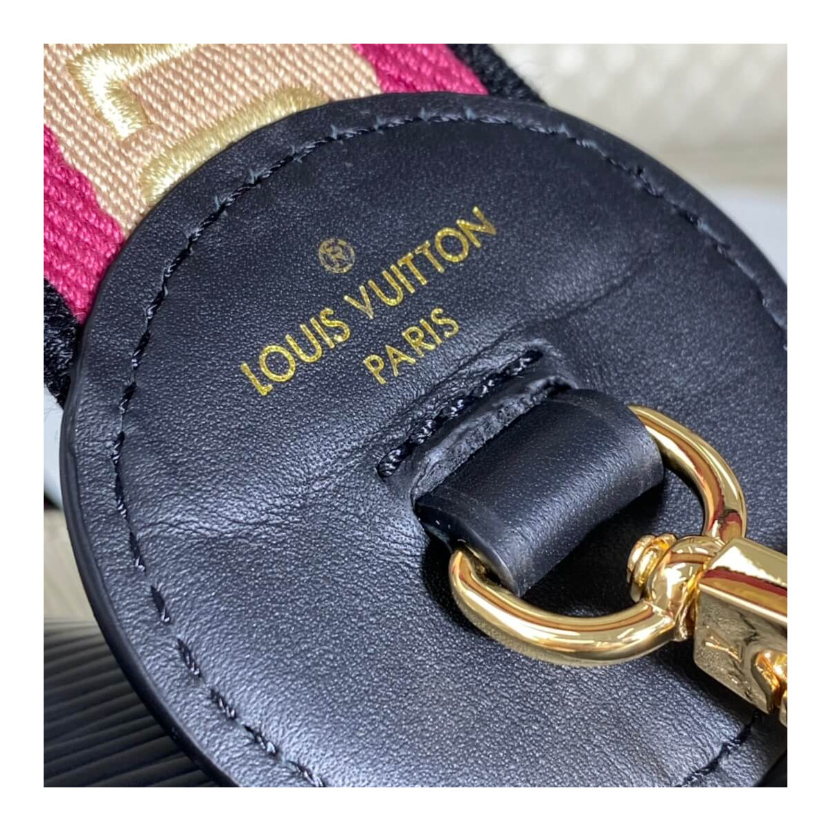 Louis Vuitton Wide Embroidered Strap Twist PM M57049