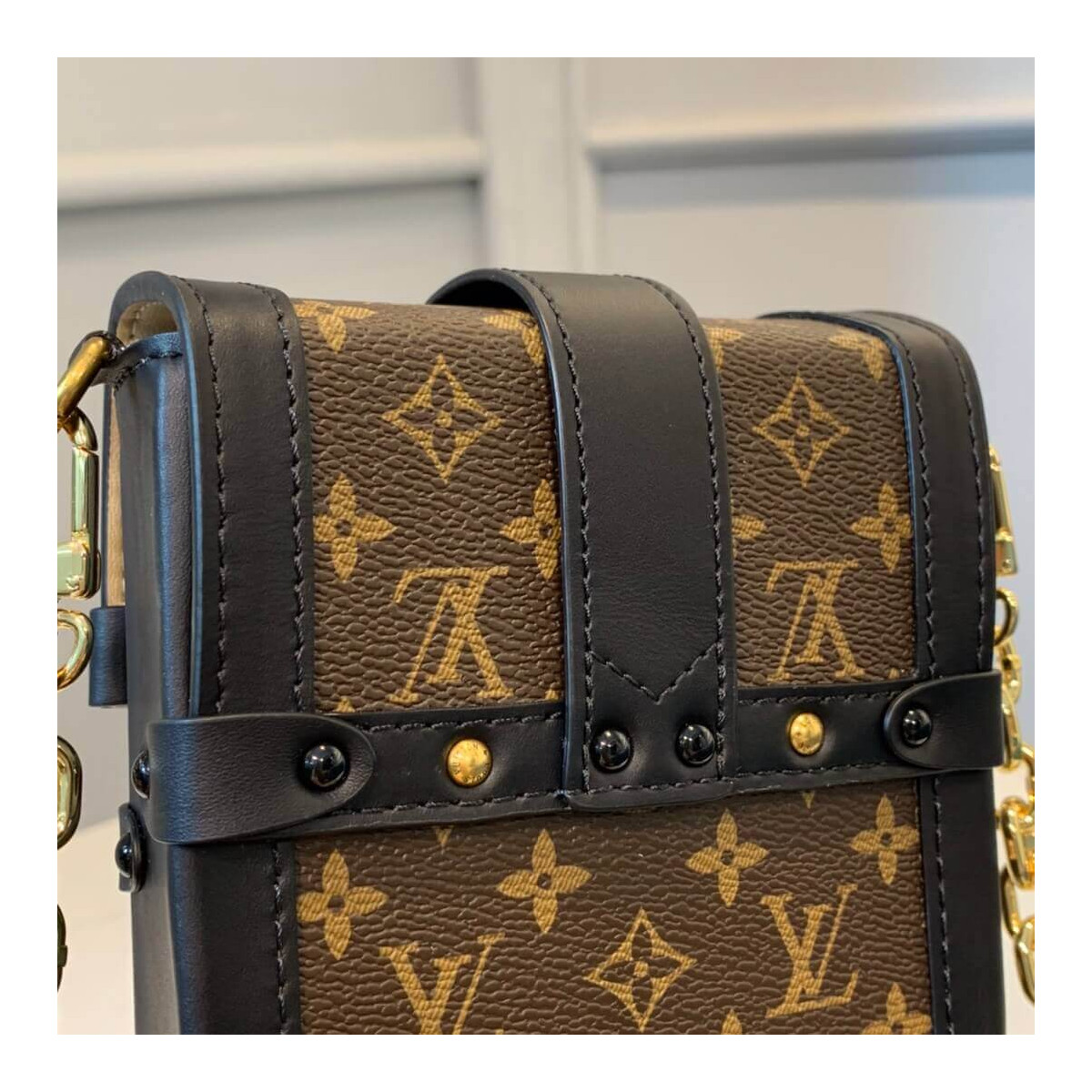 Louis Vuitton Vertical Trunk Pochette M63913