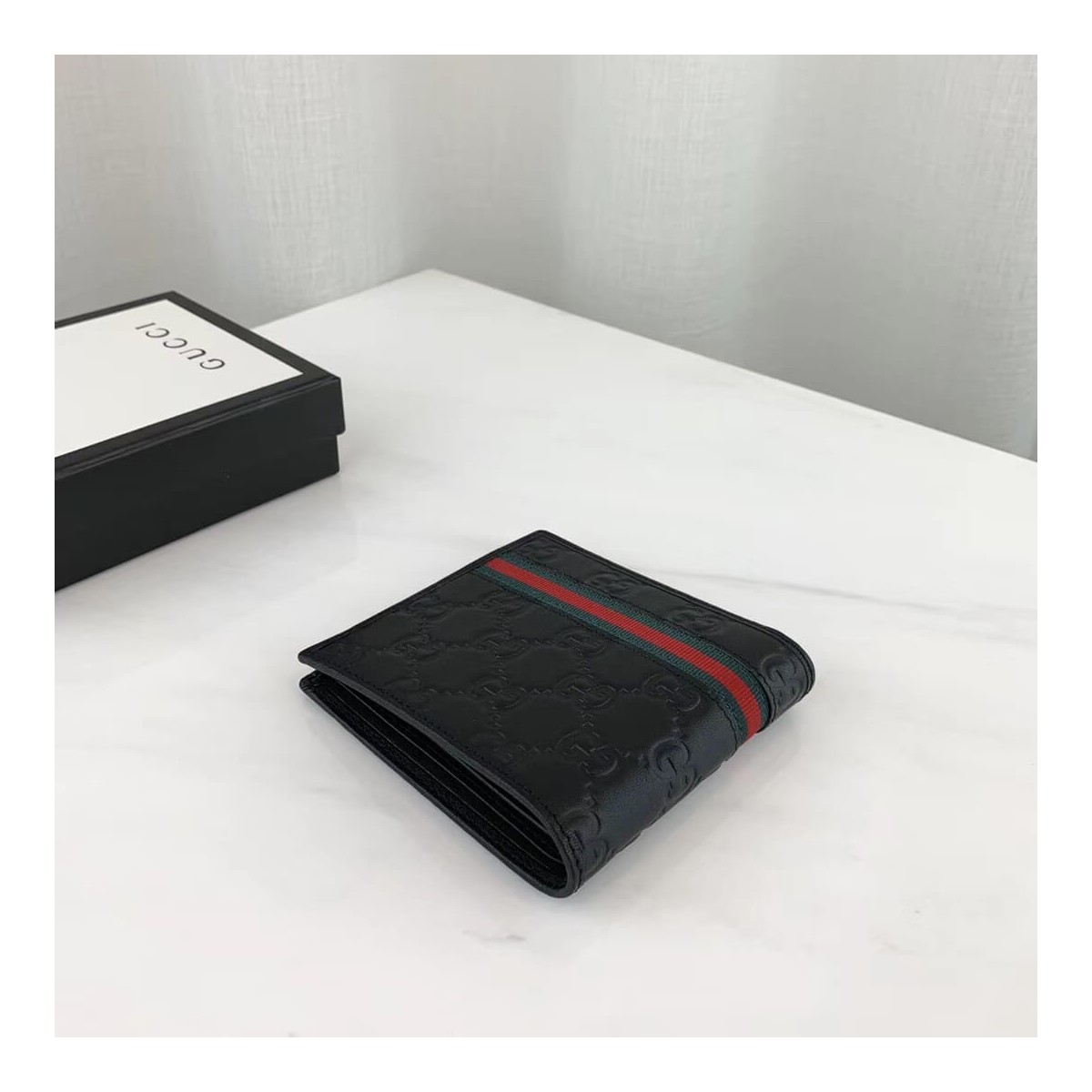 Guccissima Web Bi-fold Wallet 138042