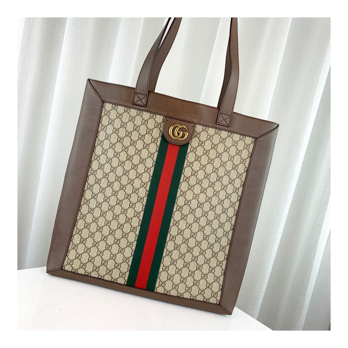 Gucci Ophidia Soft GG Supreme Large Tote 519335