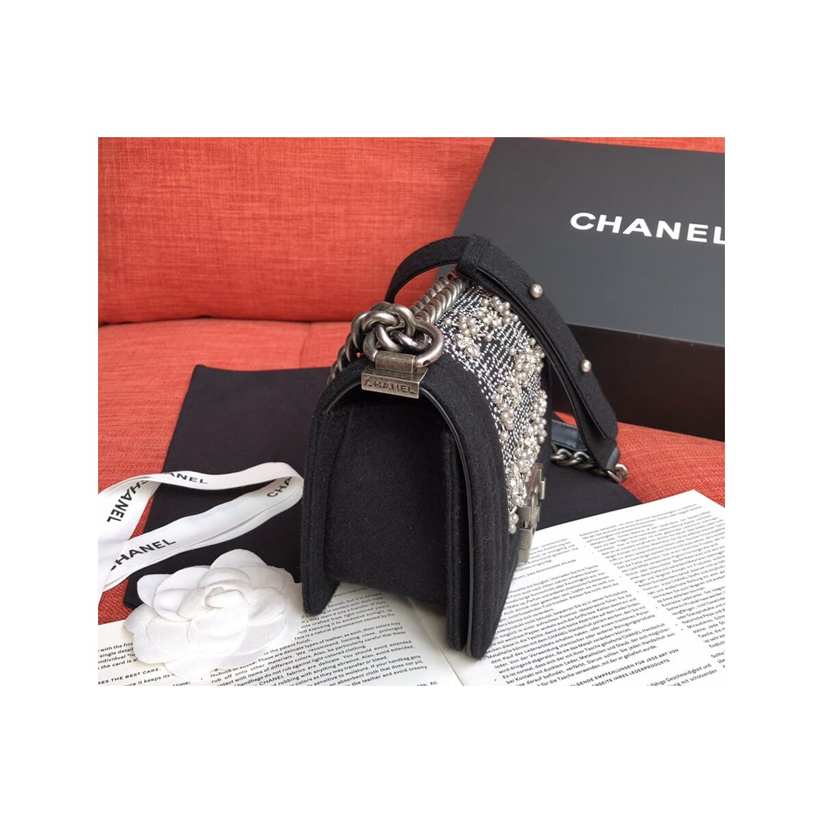 Chanel Small Boy Chanel Handbag A67085