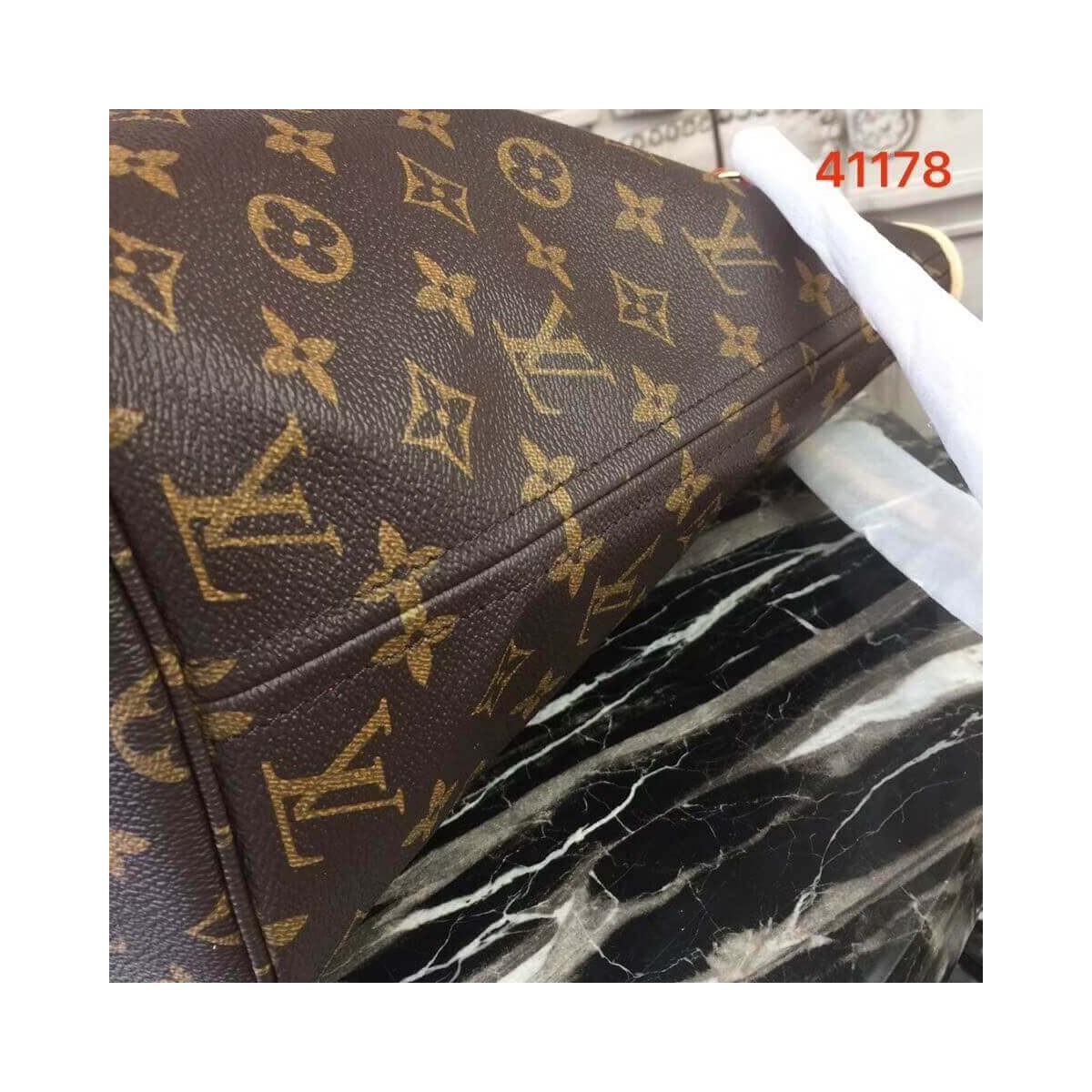 Louis Vuitton Monogram Canvas Neverfull MM M41178