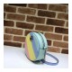 Gucci GG Marmont Mini Round Shoulder Bag In Pastel And Rainbow 550154