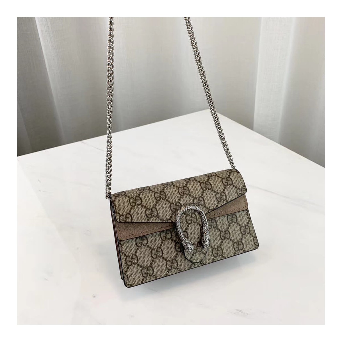 Gucci Dionysus GG Supreme Super Mini Bag 476432