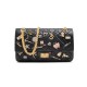 Chanel Aged Calfskin Lucky Charms 2.55 Reissue 225 Flap Black