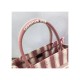 Dior Small Book Tote D-Stripes Embroidery M1296