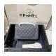 Chanel Small Classic Double Flap Bag A01113 in Lambskin