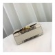 Gucci Padlock Snakeskin Small Shoulder Bag 432182 White