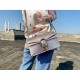 Gucci Dionysus Small Shoulder Bag in Rose Gold Lame Leather 499623