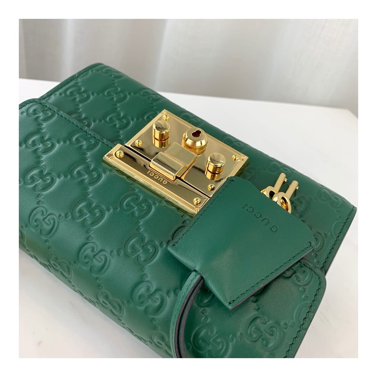 Gucci Padlock Small Gucci Signature Shoulder Bag 409487