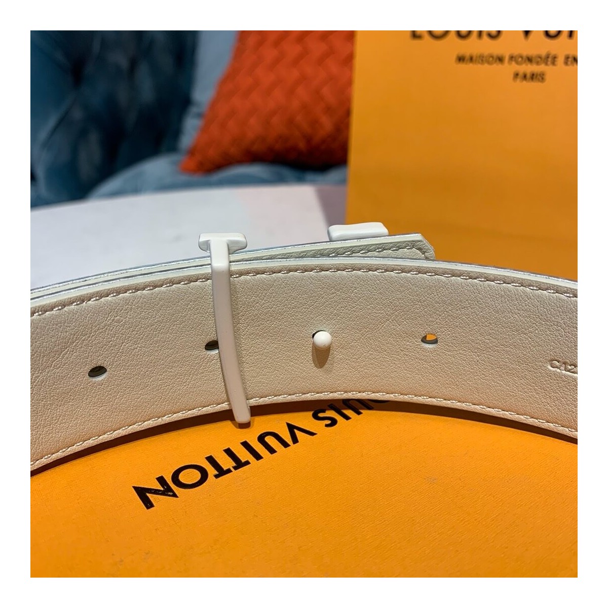 Louis Vuitton 40mm LV Prism Belt M0165U