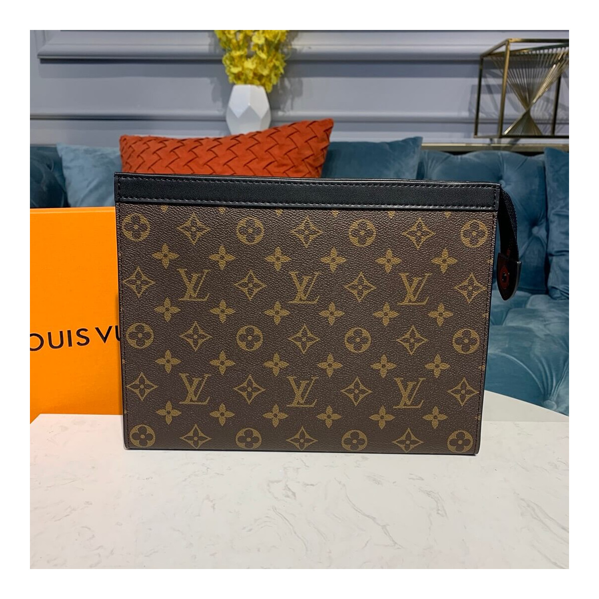 Louis Vuitton Monogram Canvas Pochette Voyage MM M61692