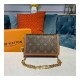 Louis Vuitton Dauphine Chain Wallet M68746