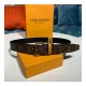 Louis Vuitton Signature 35mm Belt MP134U