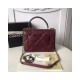 Chanel Small Flap Bag With Top Handle A92236